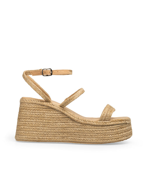 Sandalia Plataforma Yute 6300